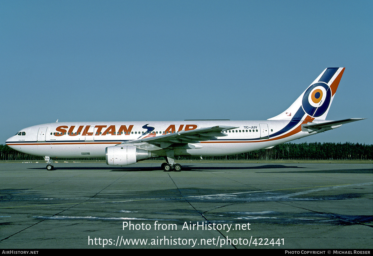 Aircraft Photo of TC-JUV | Airbus A300B4-203 | Sultan Air | AirHistory.net #422441