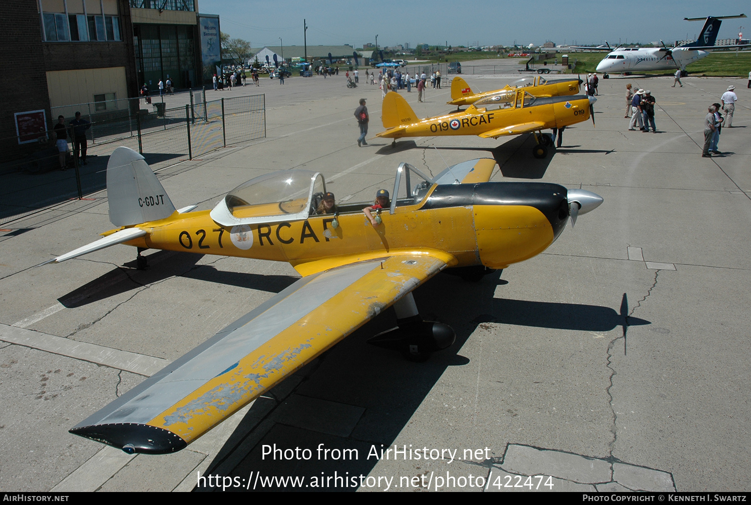 Aircraft Photo of C-GDJT | De Havilland Canada DHC-1B-2-S5 Chipmunk Mk2 | Canada - Air Force | AirHistory.net #422474