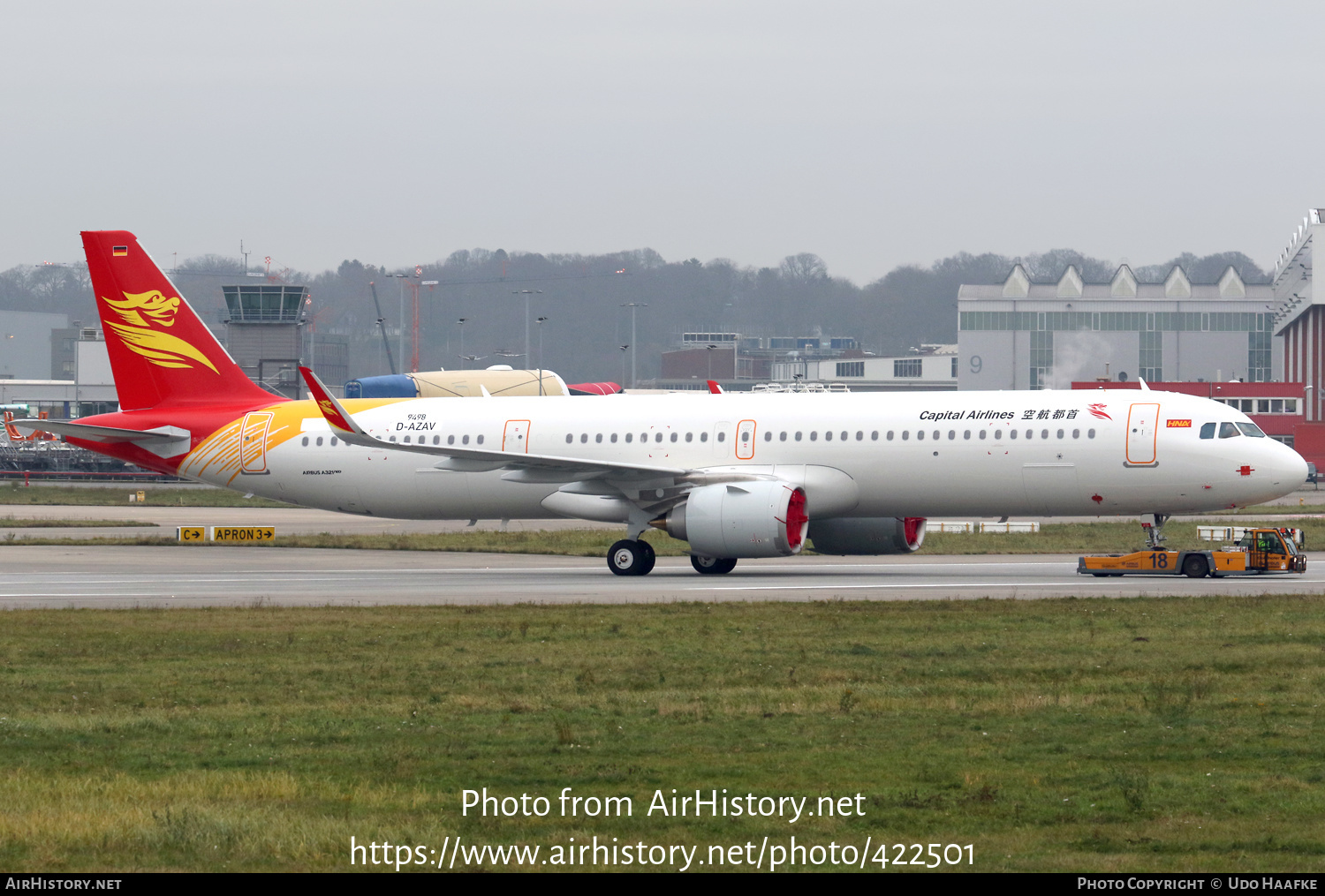 Aircraft Photo of D-AZAV / B-320J | Airbus A321-251NX | Capital Airlines | AirHistory.net #422501