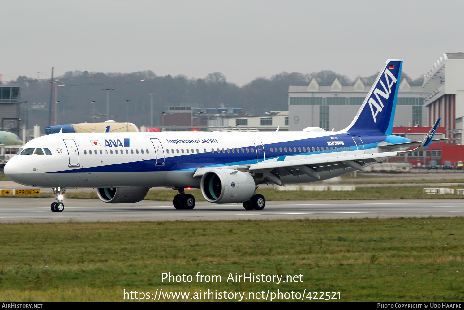 Aircraft Photo of D-AVYJ / JA146A | Airbus A321-272N | All Nippon Airways - ANA | AirHistory.net #422521