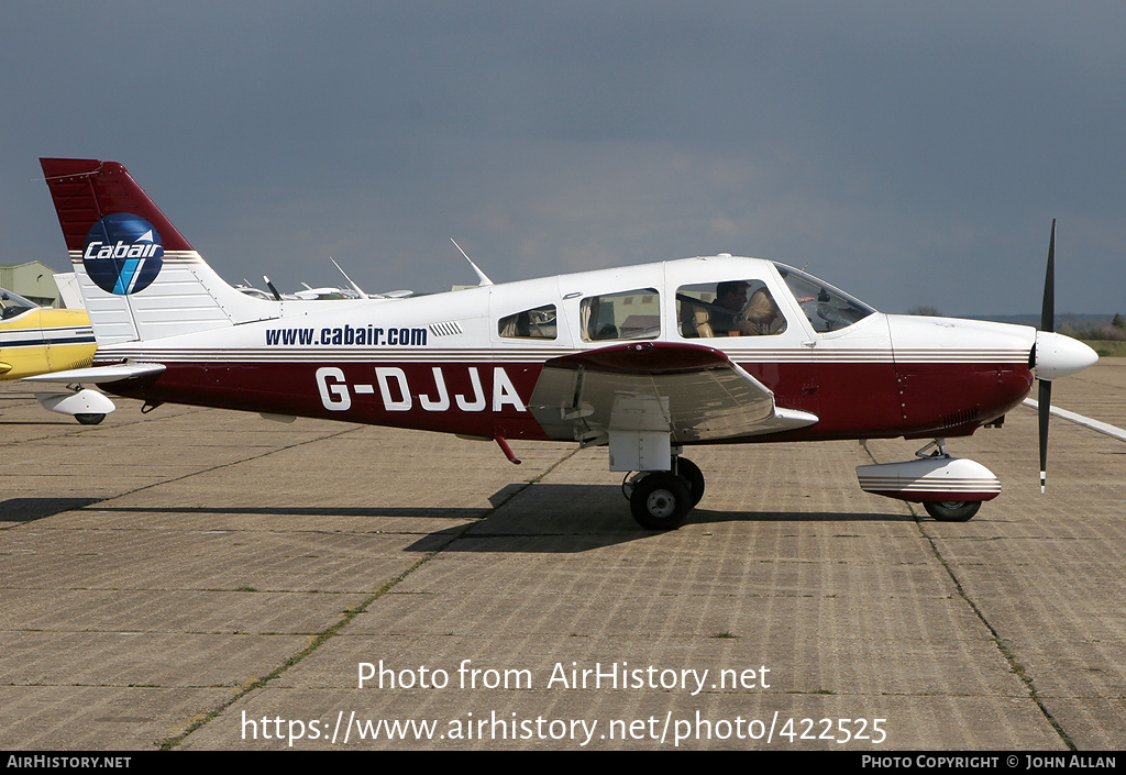 Aircraft Photo of G-DJJA | Piper PA-28-181 Archer II | Cabair | AirHistory.net #422525