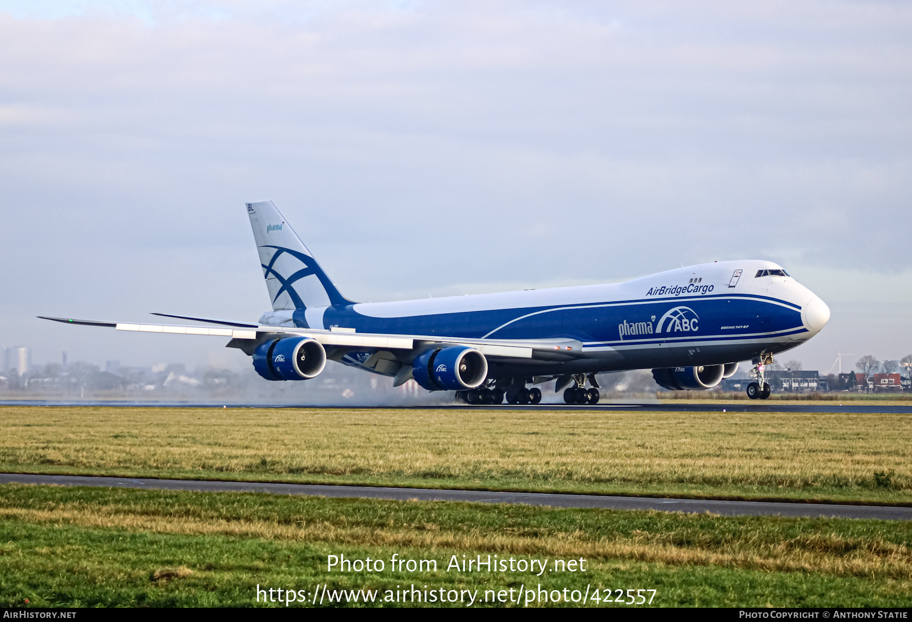 Aircraft Photo of VP-BBL | Boeing 747-8F | ABC Pharma - AirBridgeCargo Airlines | AirHistory.net #422557