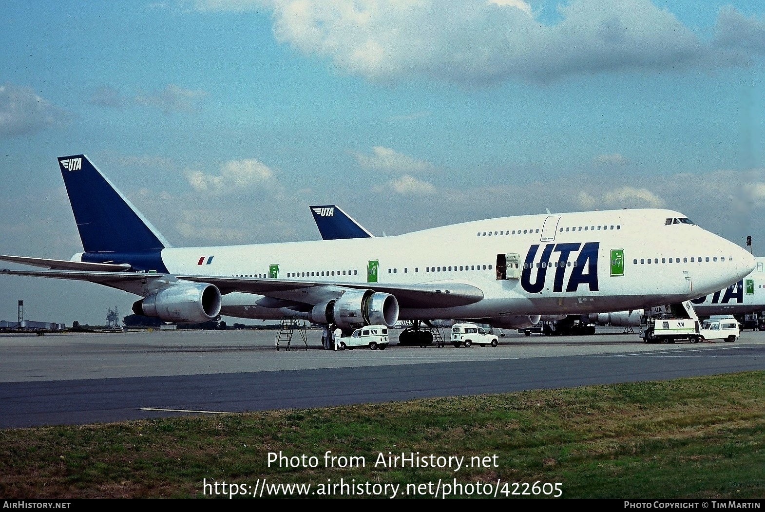 Aircraft Photo of F-GDUA | Boeing 747-3B3 | UTA - Union de Transports Aériens | AirHistory.net #422605