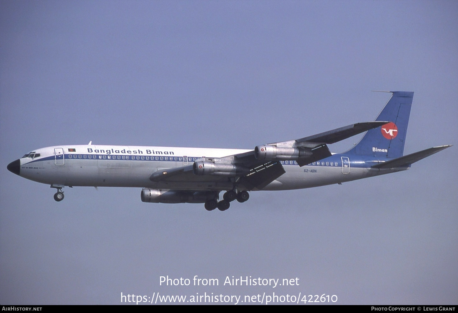 Aircraft Photo of S2-ABN | Boeing 707-351C | Bangladesh Biman ...