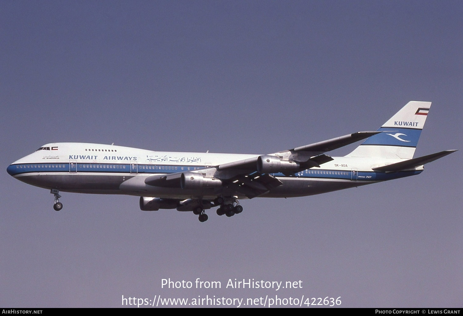 Aircraft Photo of 9K-ADA | Boeing 747-269BM | Kuwait Airways | AirHistory.net #422636