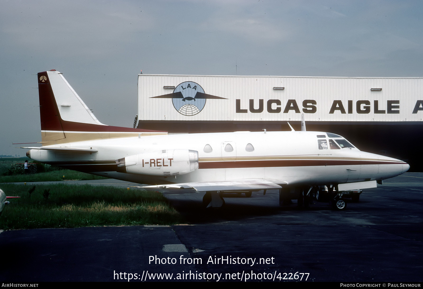 Aircraft Photo of I-RELT | North American Rockwell NA-282 Sabreliner 40A | AirHistory.net #422677