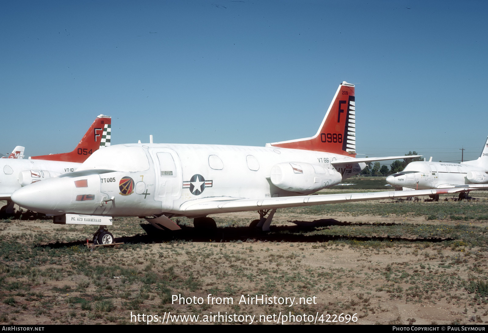 Aircraft Photo of 150988 / 0988 | North American Rockwell T-39D | USA - Navy | AirHistory.net #422696