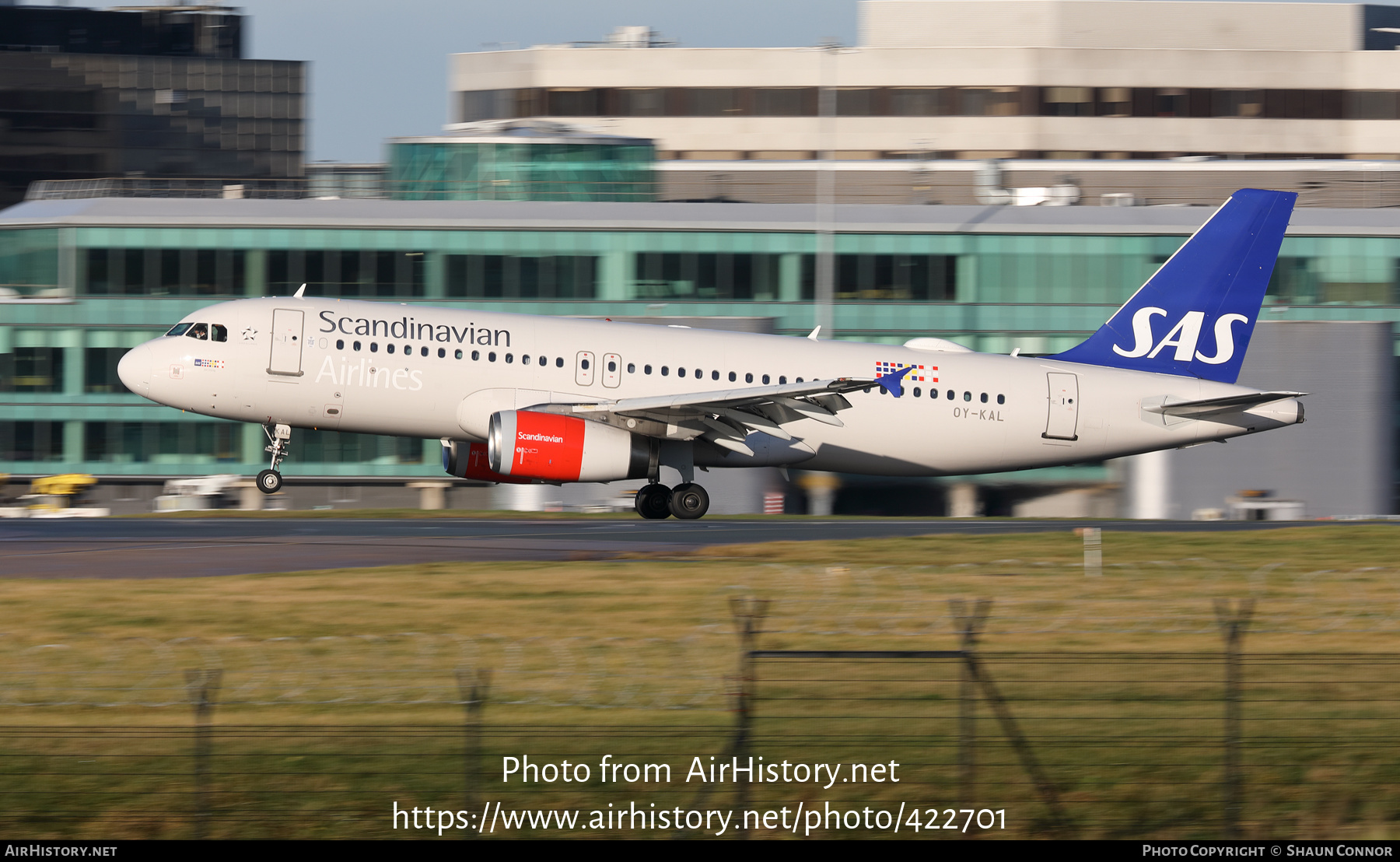 Aircraft Photo of OY-KAL | Airbus A320-232 | Scandinavian Airlines - SAS | AirHistory.net #422701