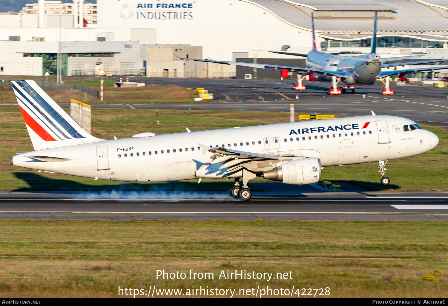 Aircraft Photo of F-HBNF | Airbus A320-214 | Air France | AirHistory.net #422728