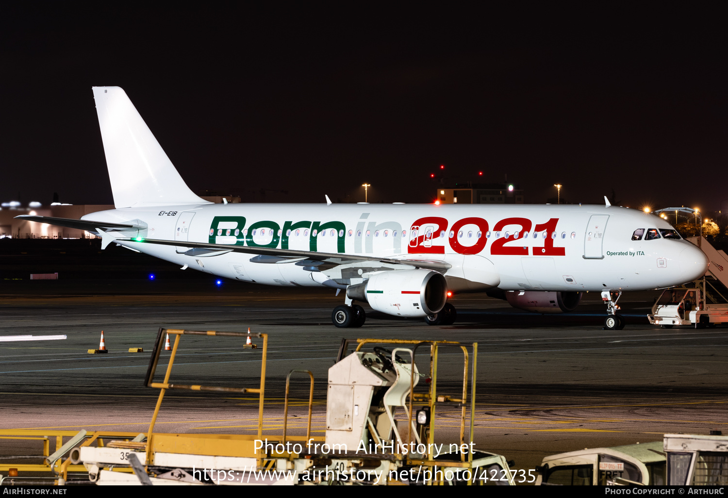 Aircraft Photo of EI-EIB | Airbus A320-216 | ITA Airways | AirHistory.net #422735