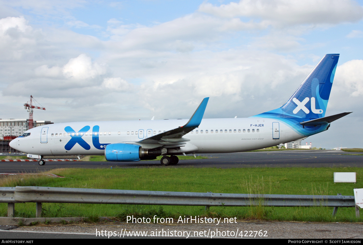 Aircraft Photo of F-HJER | Boeing 737-86N | XL Airways | AirHistory.net #422762