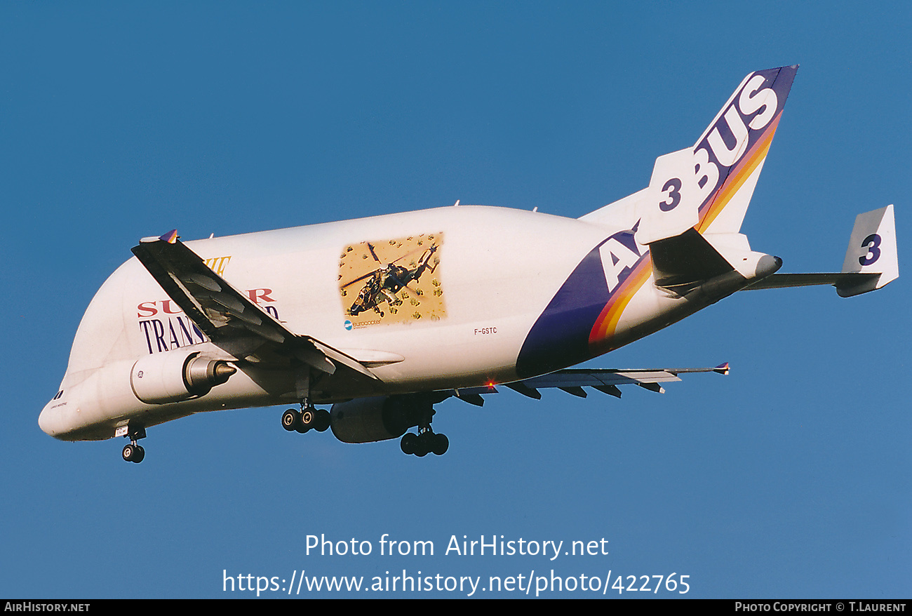 Aircraft Photo of F-GSTC | Airbus A300B4-608ST Beluga (Super Transporter) | Airbus Transport International | AirHistory.net #422765