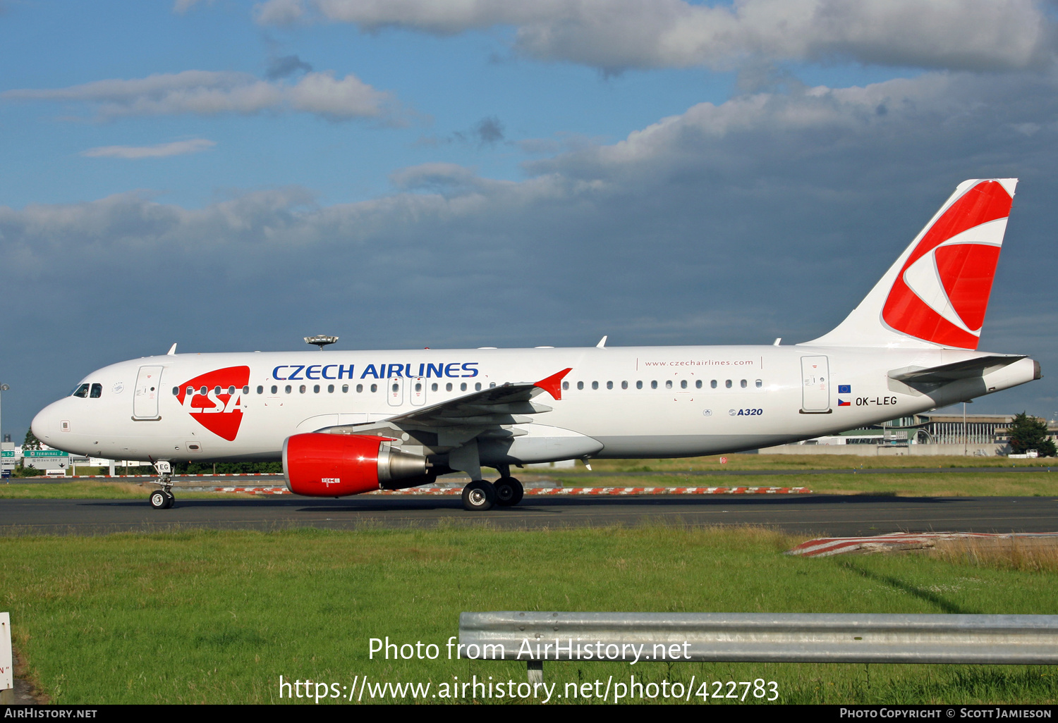 Aircraft Photo of OK-LEG | Airbus A320-214 | ČSA - Czech Airlines | AirHistory.net #422783