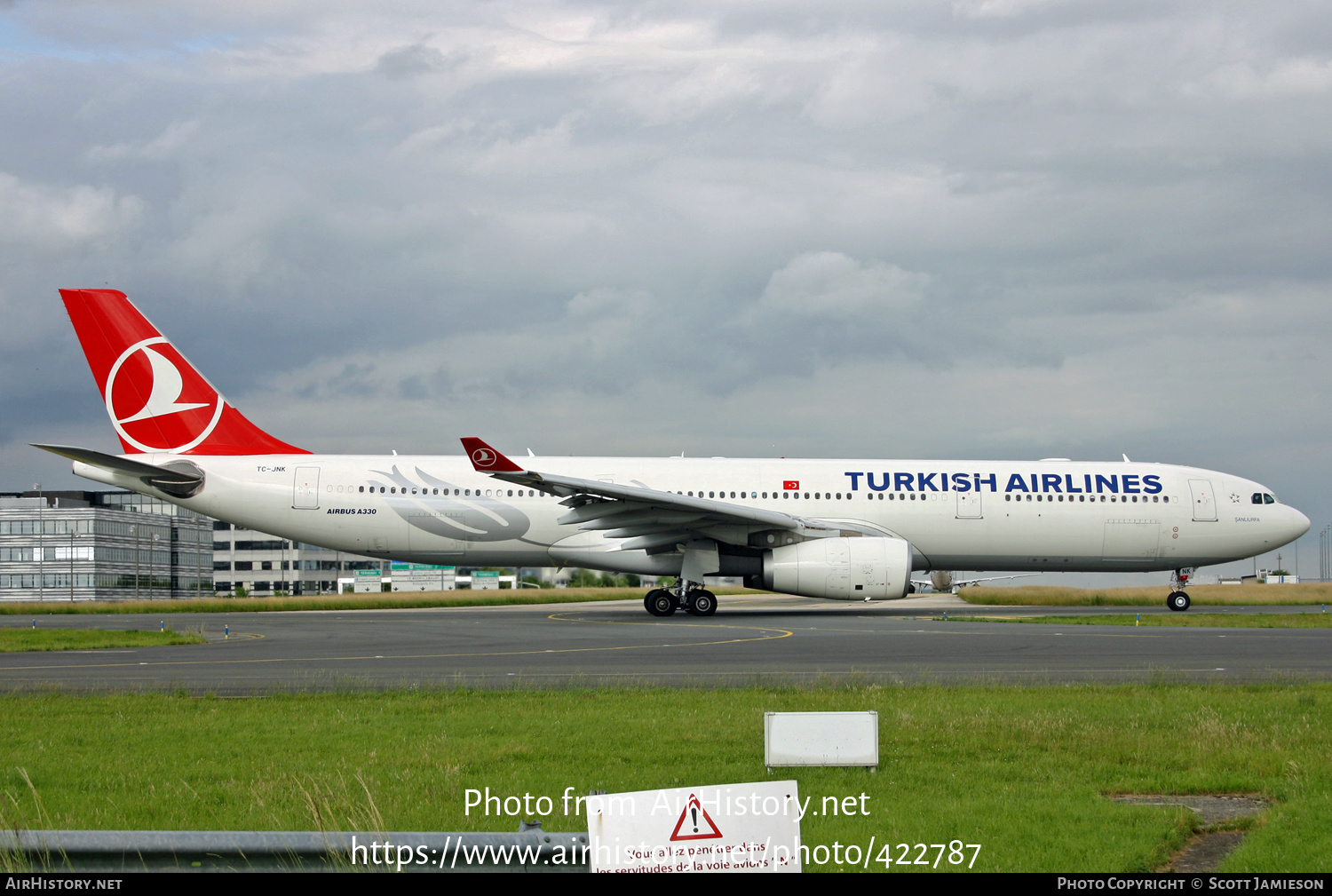 Aircraft Photo of TC-JNK | Airbus A330-343E | Turkish Airlines | AirHistory.net #422787