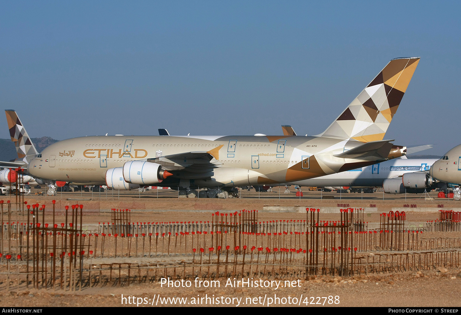 Aircraft Photo of A6-APH | Airbus A380-861 | Etihad Airways | AirHistory.net #422788