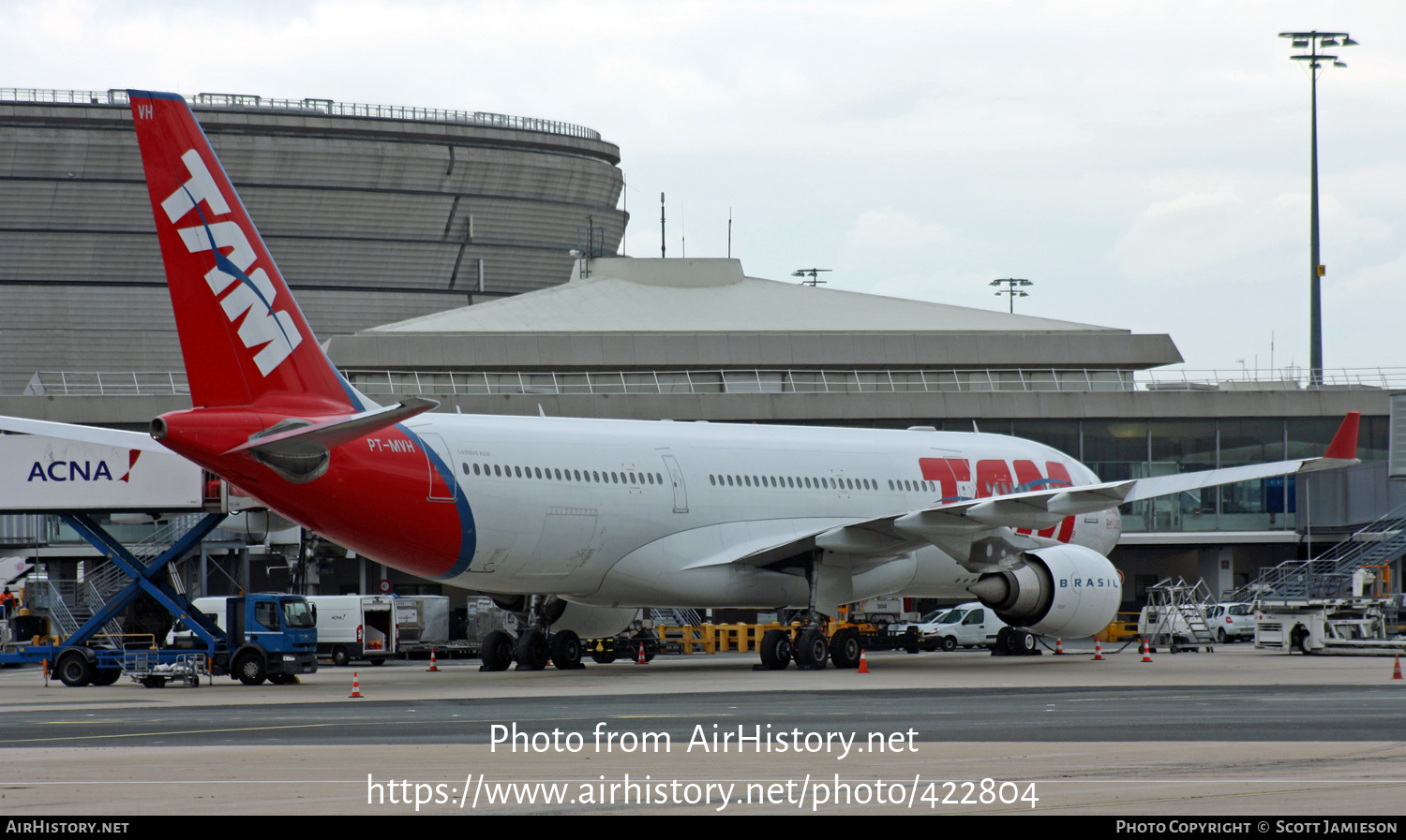 Aircraft Photo of PT-MVH | Airbus A330-203 | TAM Linhas Aéreas | AirHistory.net #422804