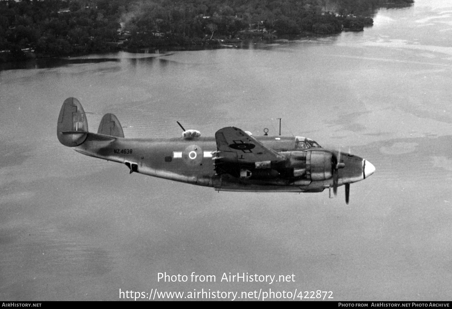 Aircraft Photo of NZ4638 | Lockheed PV-1 Ventura | New Zealand - Air Force | AirHistory.net #422872