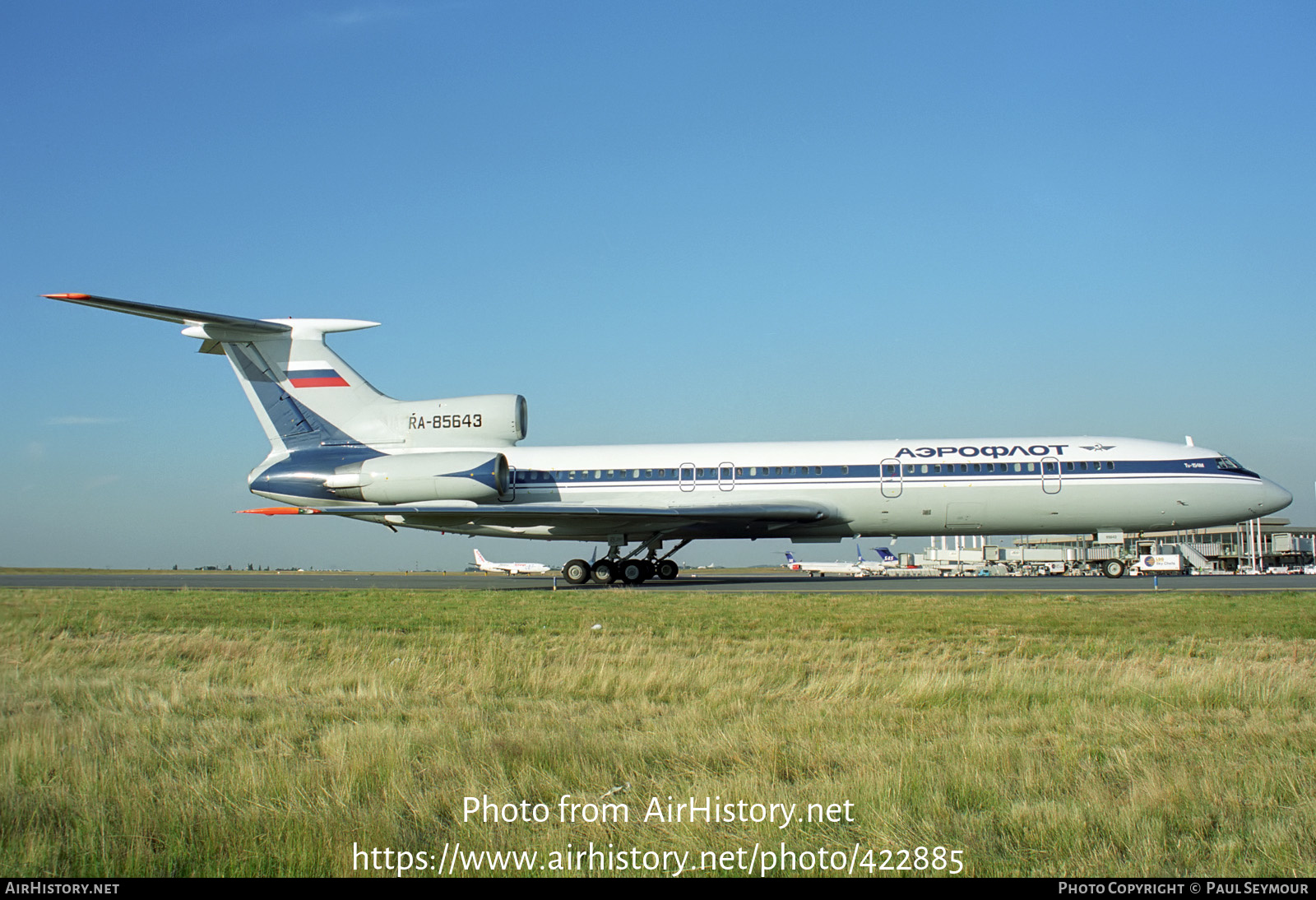 Aircraft Photo of RA-85643 | Tupolev Tu-154M | Aeroflot | AirHistory.net #422885