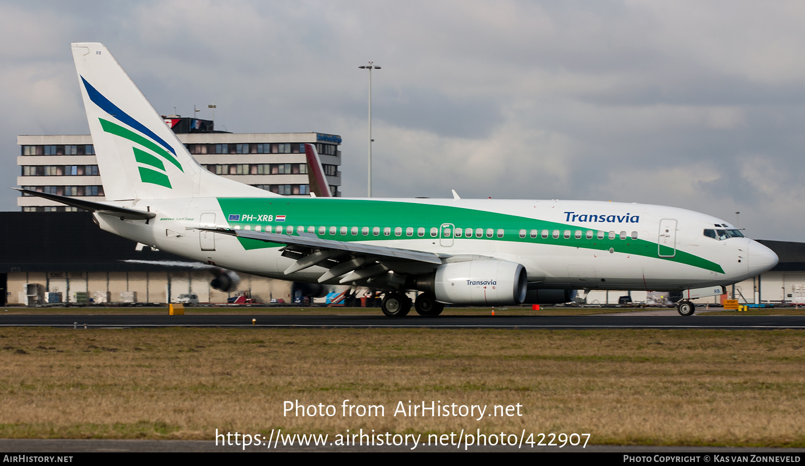 Aircraft Photo of PH-XRB | Boeing 737-7K2 | Transavia | AirHistory.net #422907