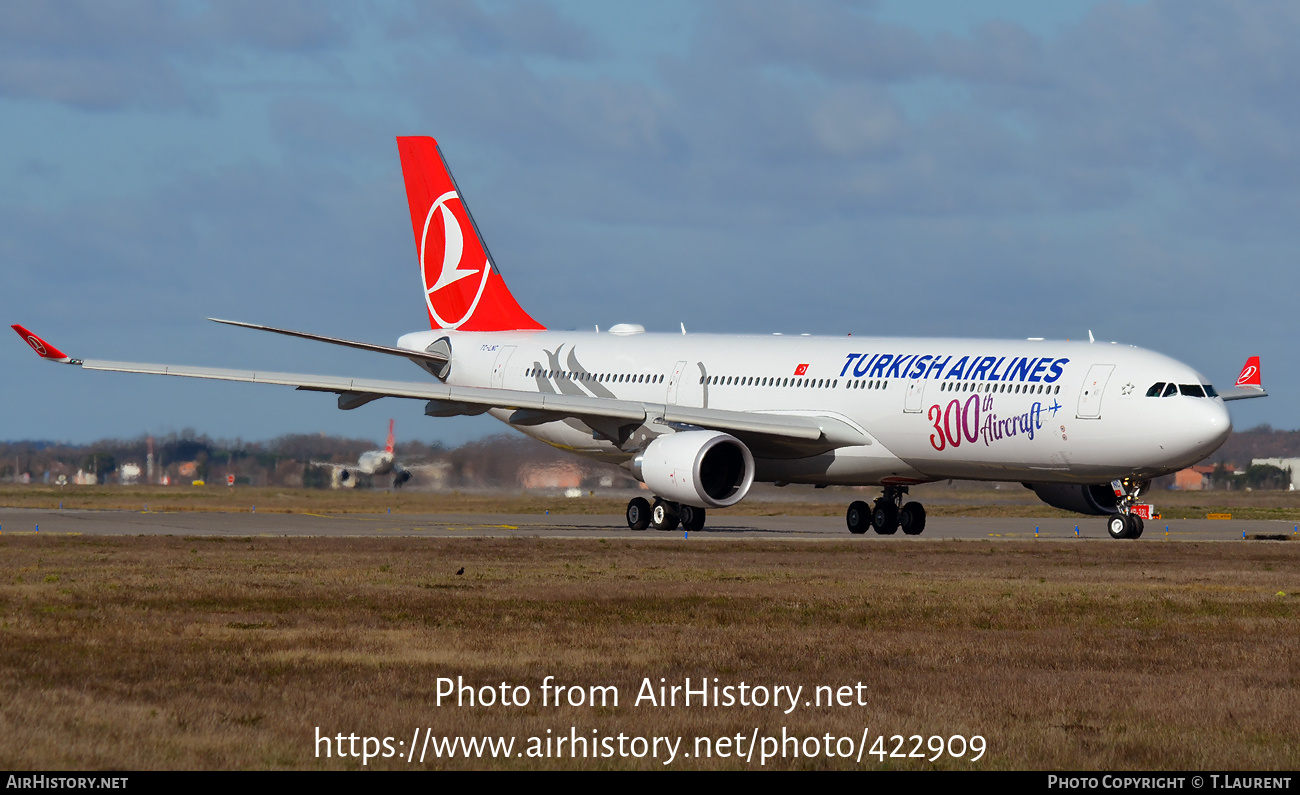Aircraft Photo of TC-LNC | Airbus A330-303 | Turkish Airlines | AirHistory.net #422909