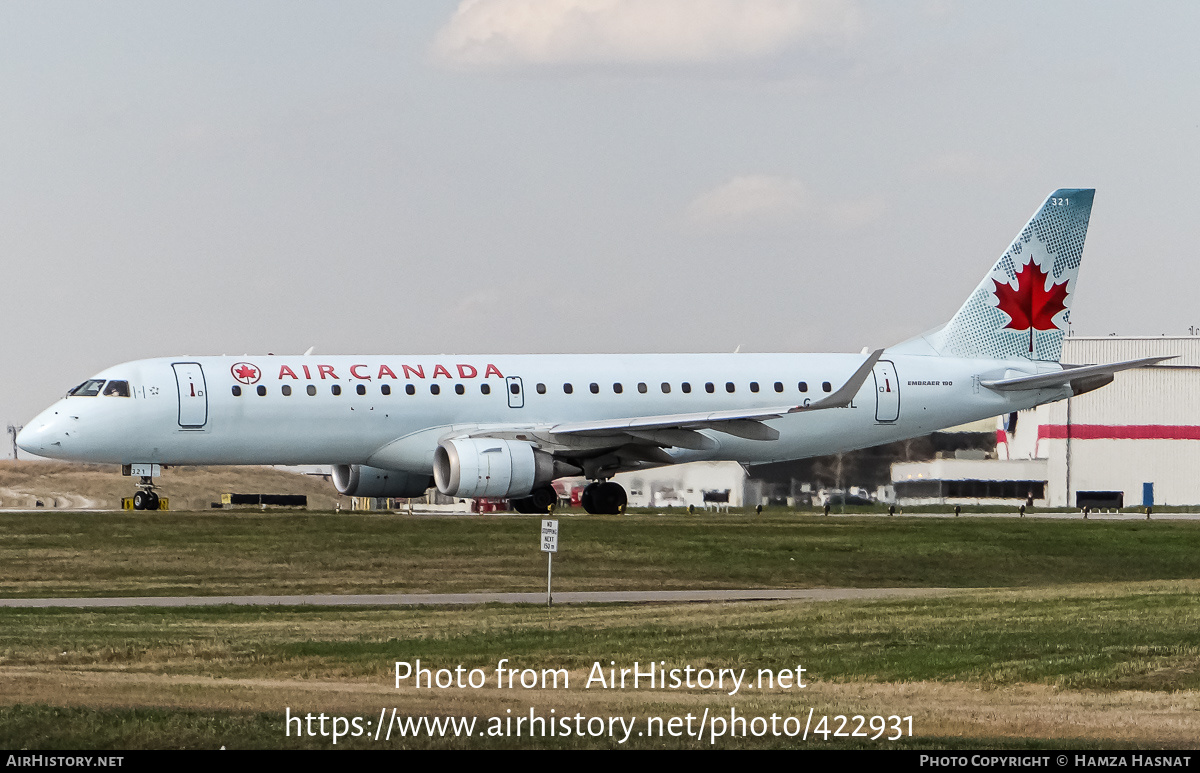 Aircraft Photo of C-FHNL | Embraer 190AR (ERJ-190-100IGW) | Air Canada | AirHistory.net #422931