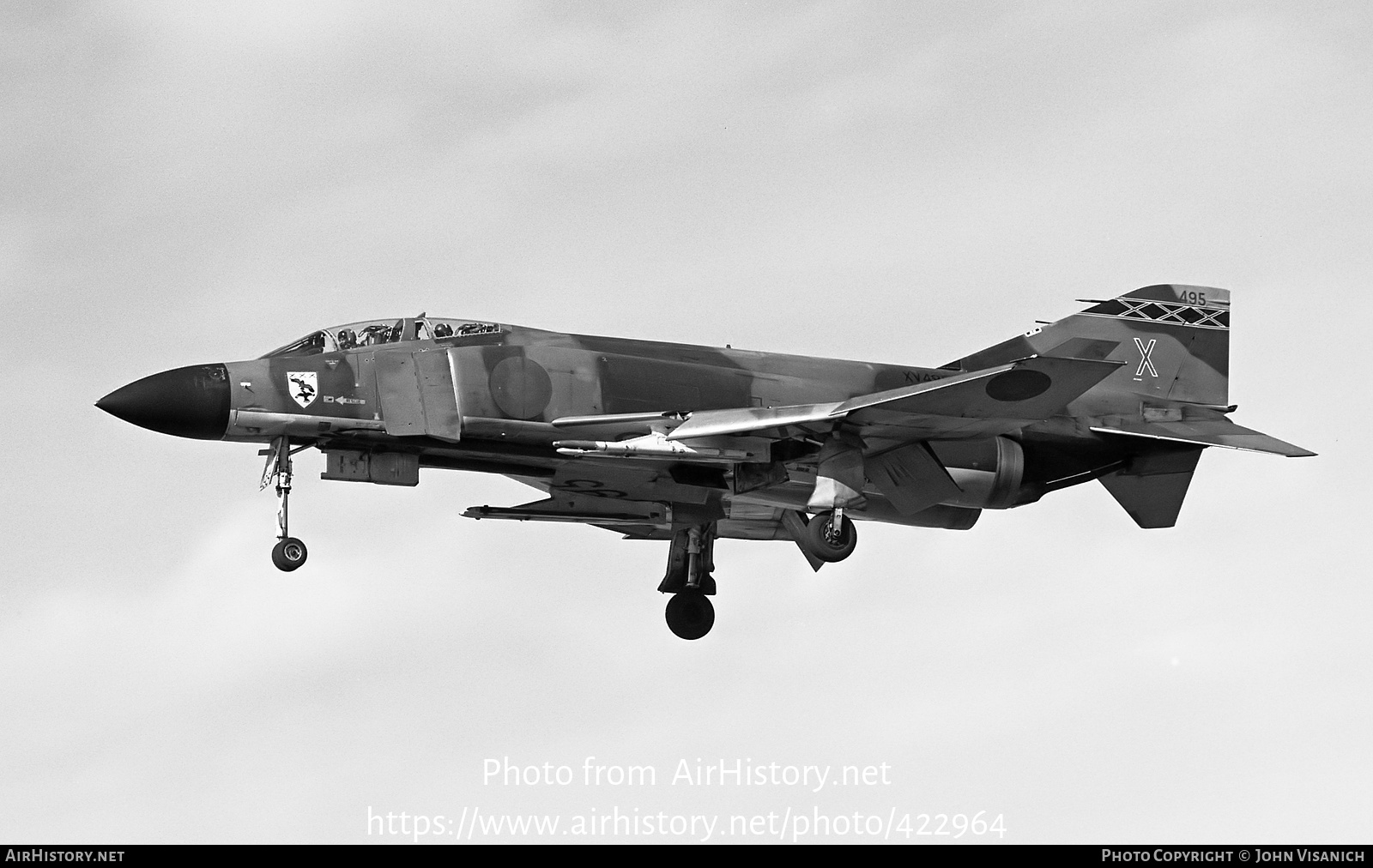 Aircraft Photo of XV495 | McDonnell Douglas F-4M Phantom FGR2 | UK - Air Force | AirHistory.net #422964