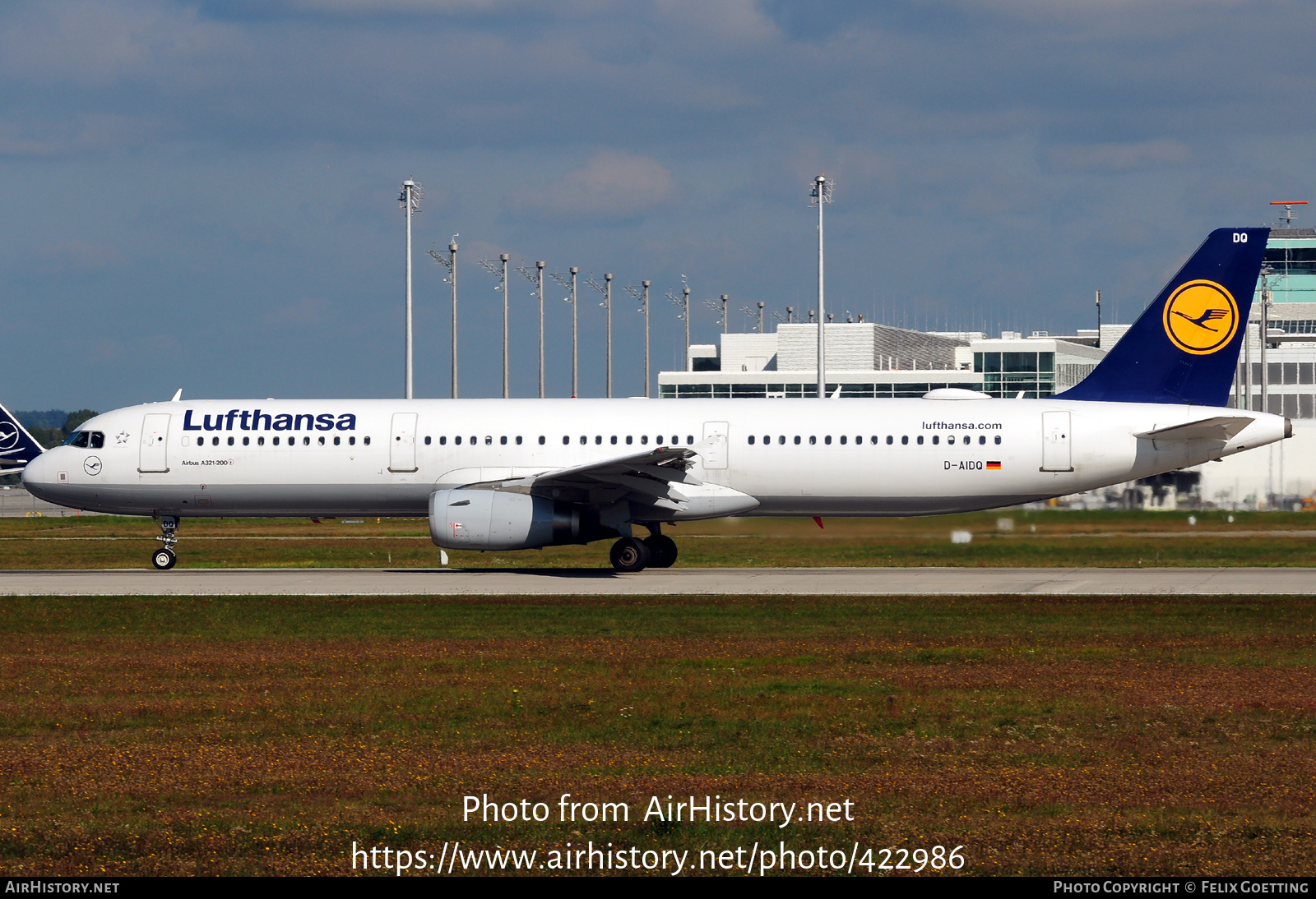 Aircraft Photo of D-AIDQ | Airbus A321-231 | Lufthansa | AirHistory.net #422986