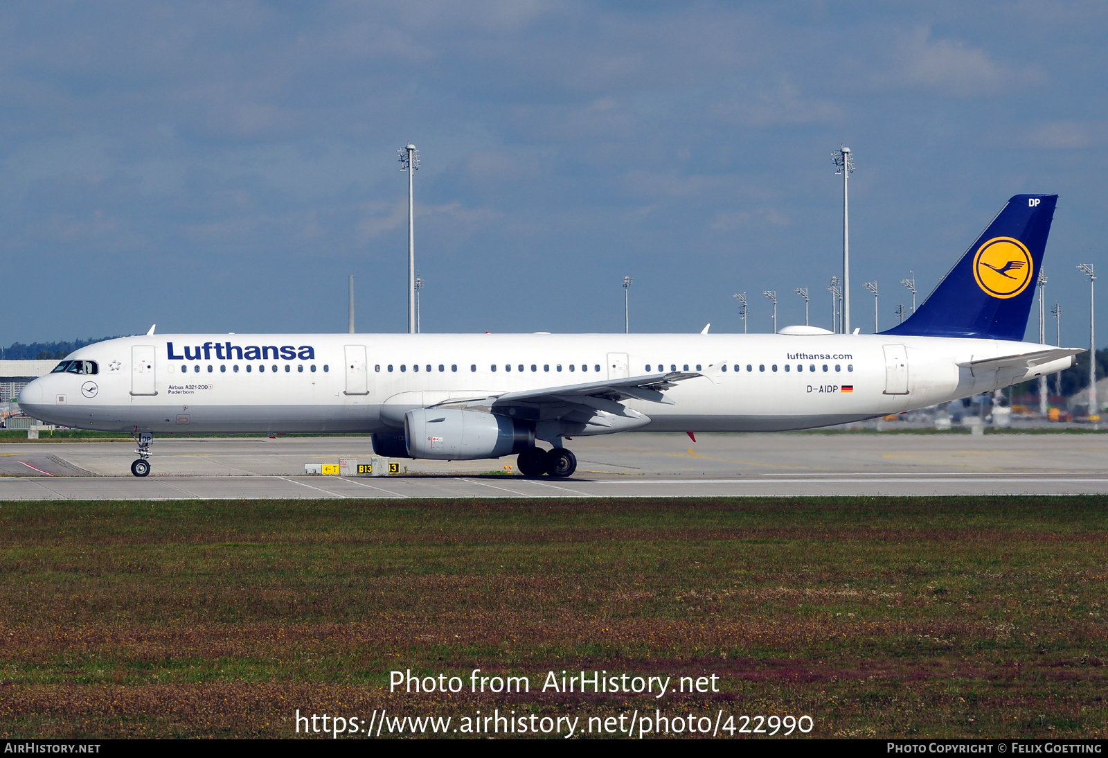 Aircraft Photo of D-AIDP | Airbus A321-231 | Lufthansa | AirHistory.net #422990