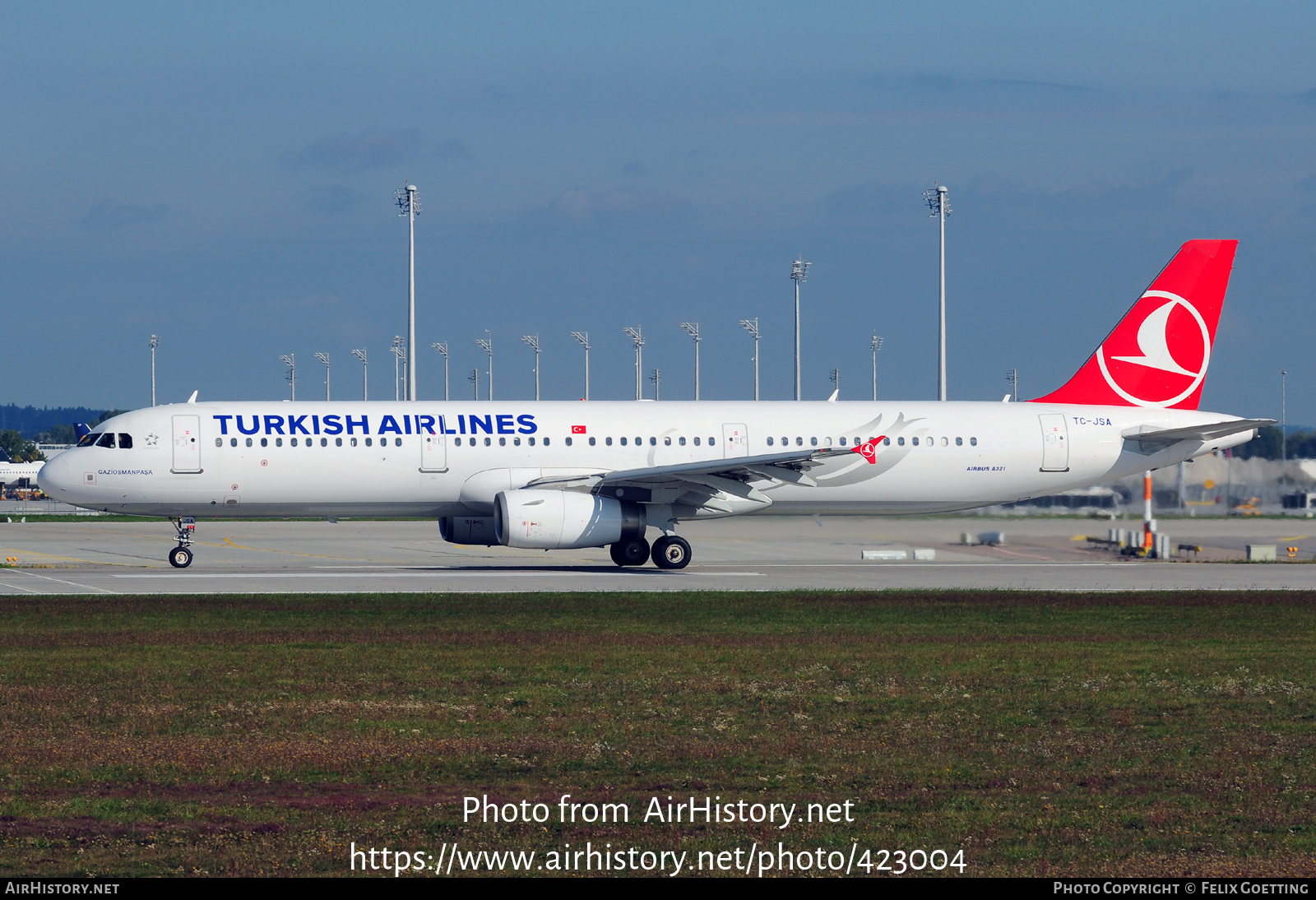 Aircraft Photo of TC-JSA | Airbus A321-231 | Turkish Airlines | AirHistory.net #423004