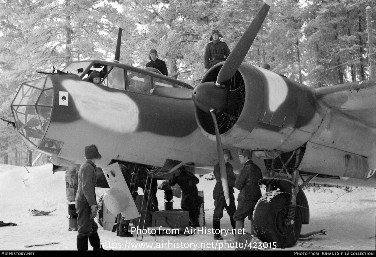 Aircraft Photo of DN-64 | Dornier Do 17Z-3 | Finland - Air Force | AirHistory.net #423015