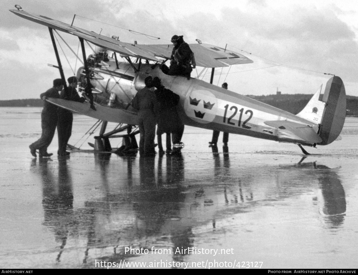 Aircraft Photo of 212 / 1212 | Bristol J7 Bulldog IIA | Sweden - Air Force | AirHistory.net #423127