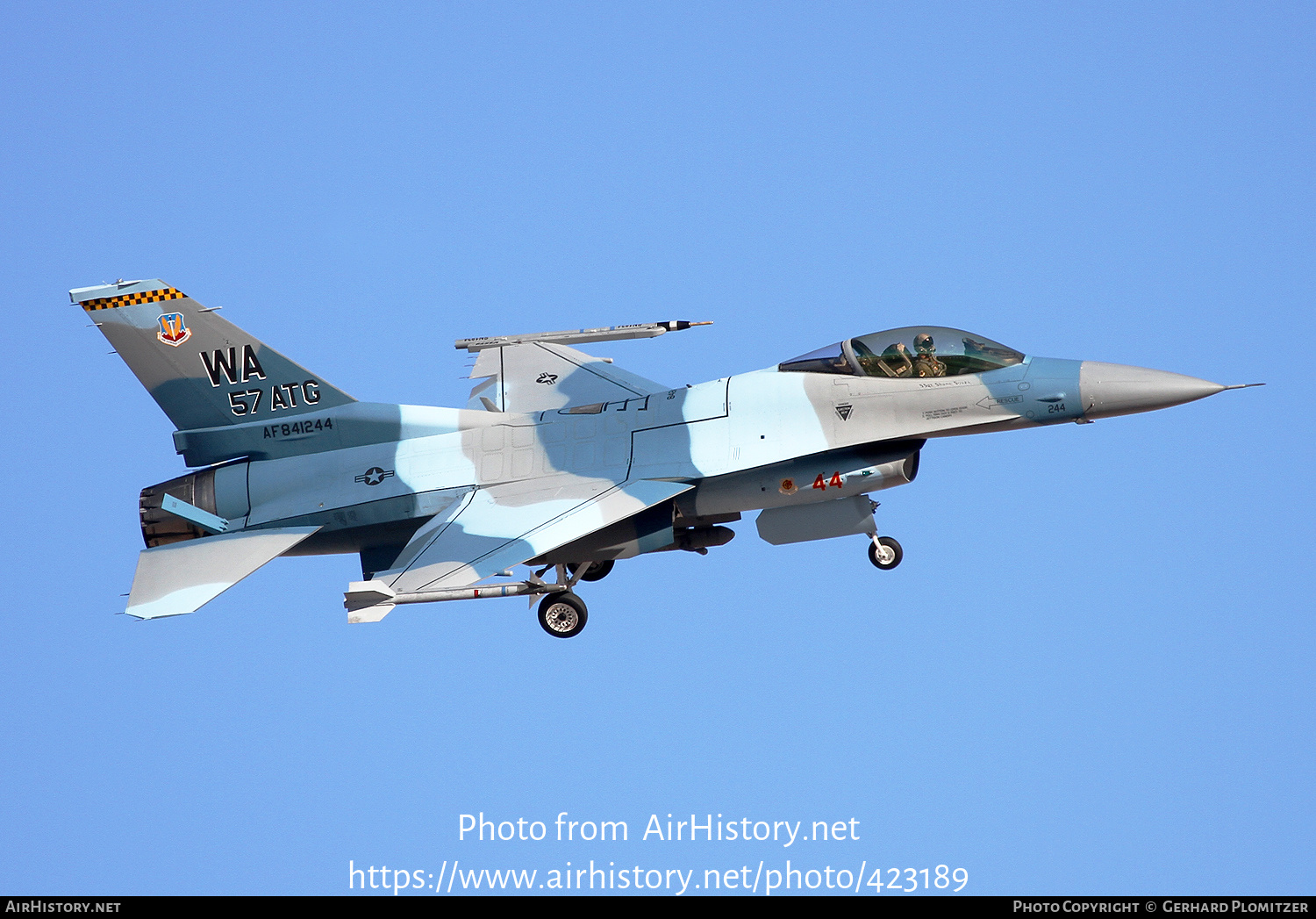 Aircraft Photo of 84-1244 / AF841244 | General Dynamics F-16C Fighting Falcon | USA - Air Force | AirHistory.net #423189