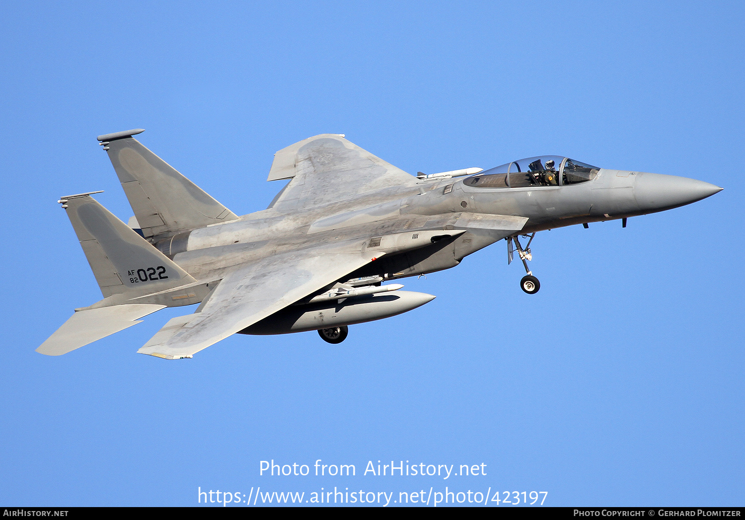 Aircraft Photo of 82-0022 | McDonnell Douglas F-15C Eagle | USA - Air Force | AirHistory.net #423197