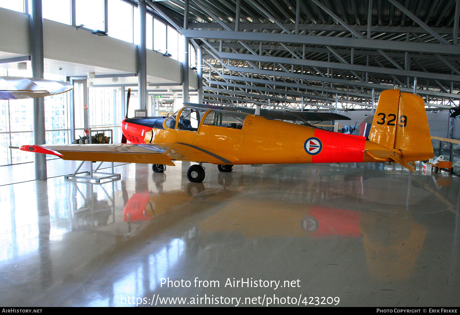 Aircraft Photo of 329 | Saab 91B-2 Safir | Norway - Air Force | AirHistory.net #423209