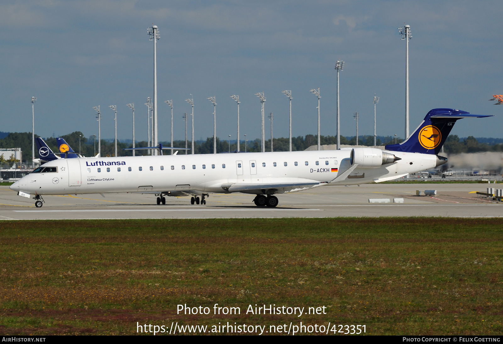 Aircraft Photo of D-ACKH | Bombardier CRJ-900LR (CL-600-2D24) | Lufthansa | AirHistory.net #423351