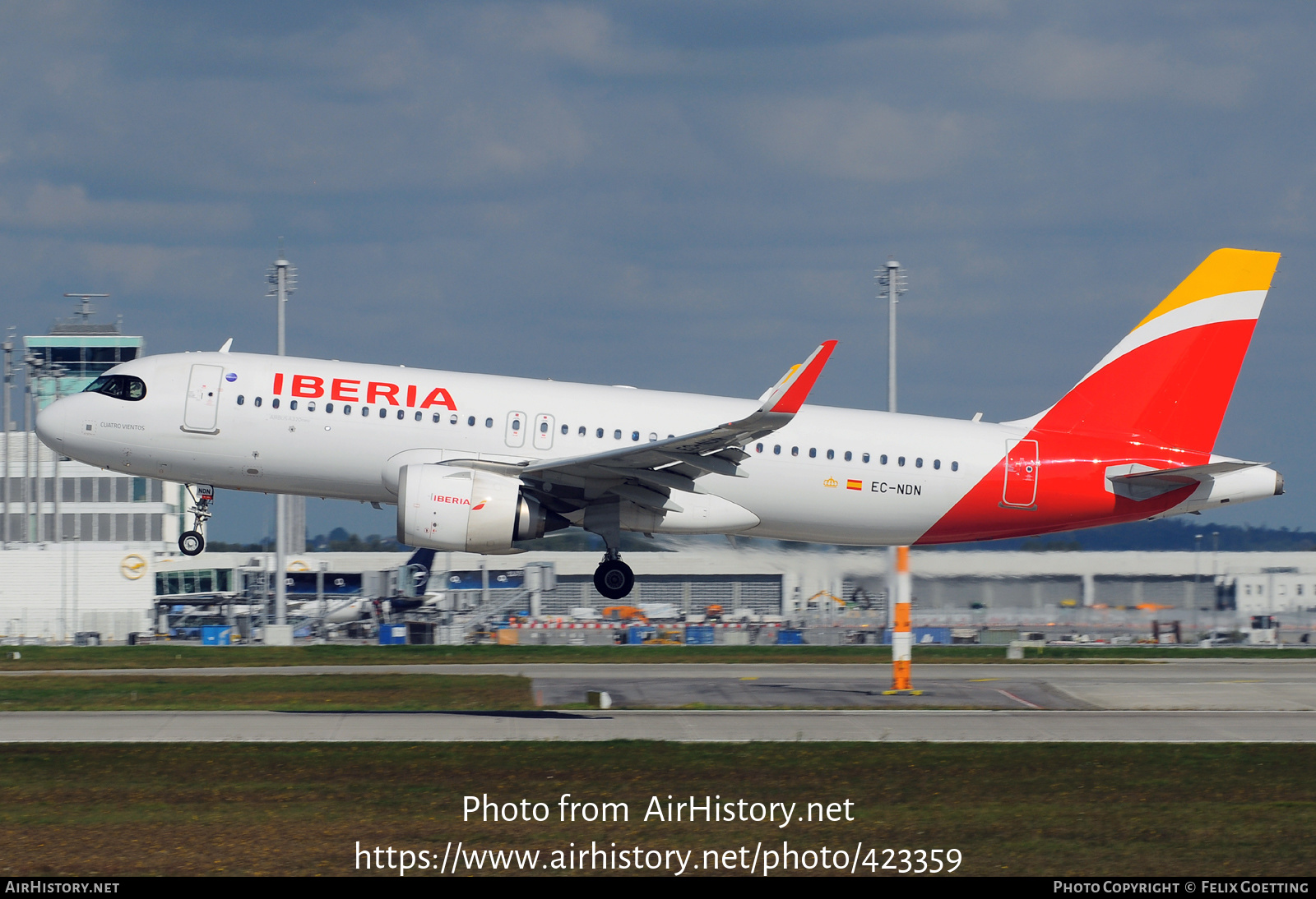 Aircraft Photo of EC-NDN | Airbus A320-251N | Iberia | AirHistory.net #423359