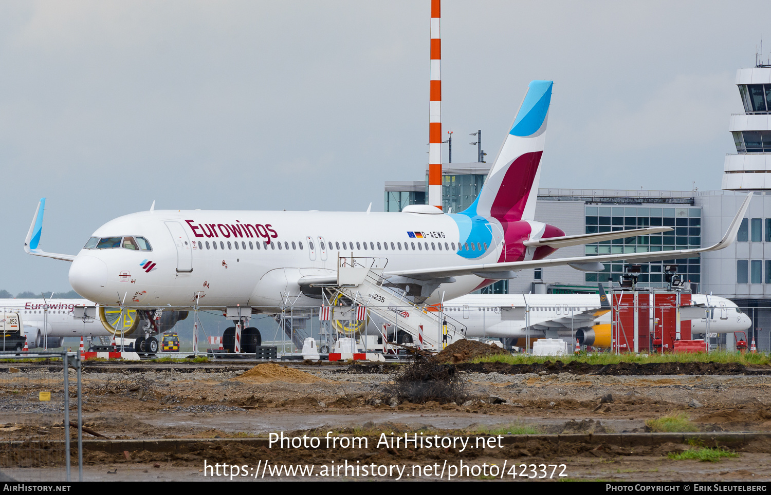 Aircraft Photo of D-AEWG | Airbus A320-214 | Eurowings | AirHistory.net #423372