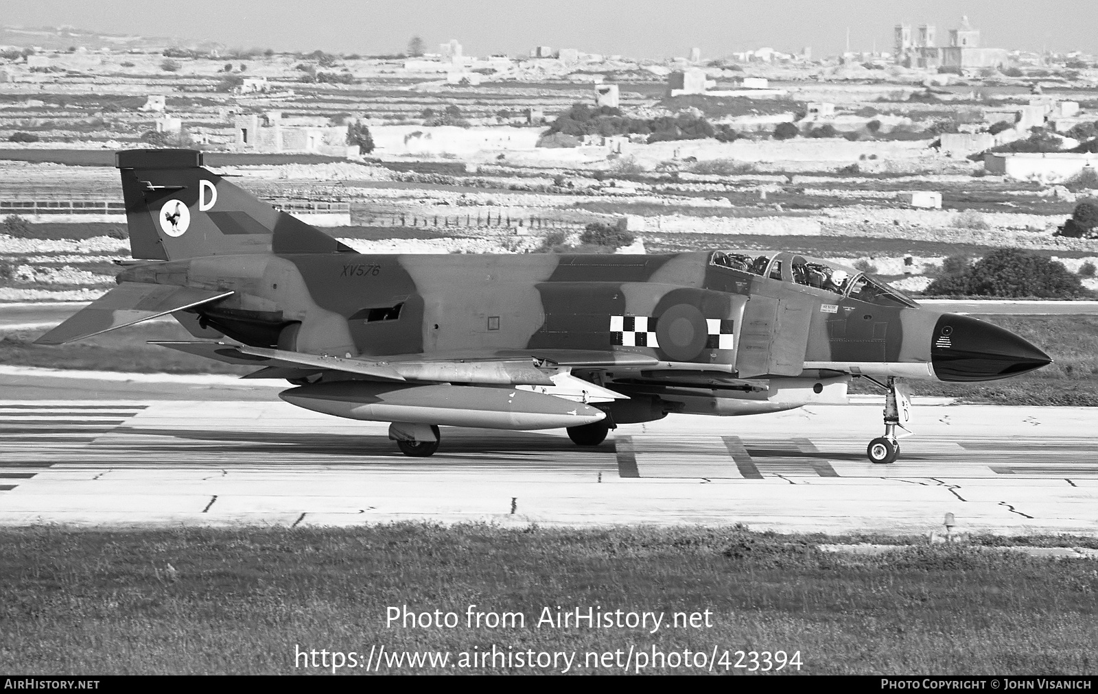 Aircraft Photo of XV576 | McDonnell Douglas F-4K Phantom FG1 | UK - Air Force | AirHistory.net #423394