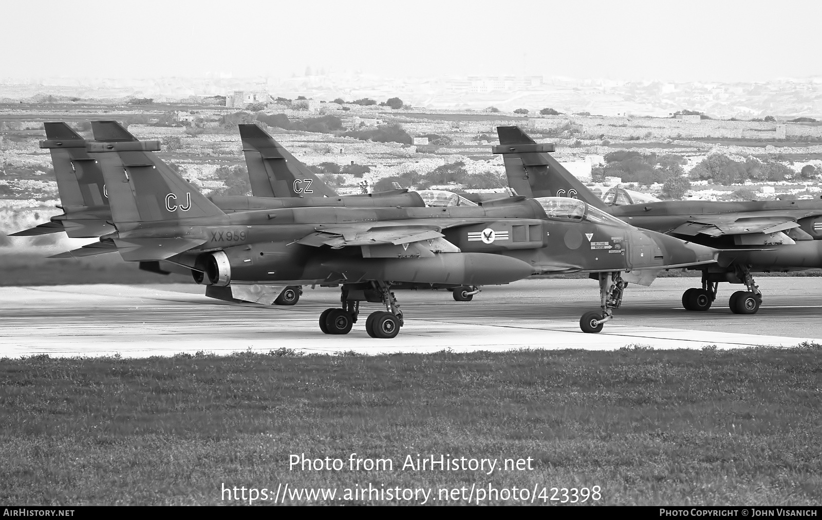 Aircraft Photo of XX959 | Sepecat Jaguar GR1 | UK - Air Force | AirHistory.net #423398