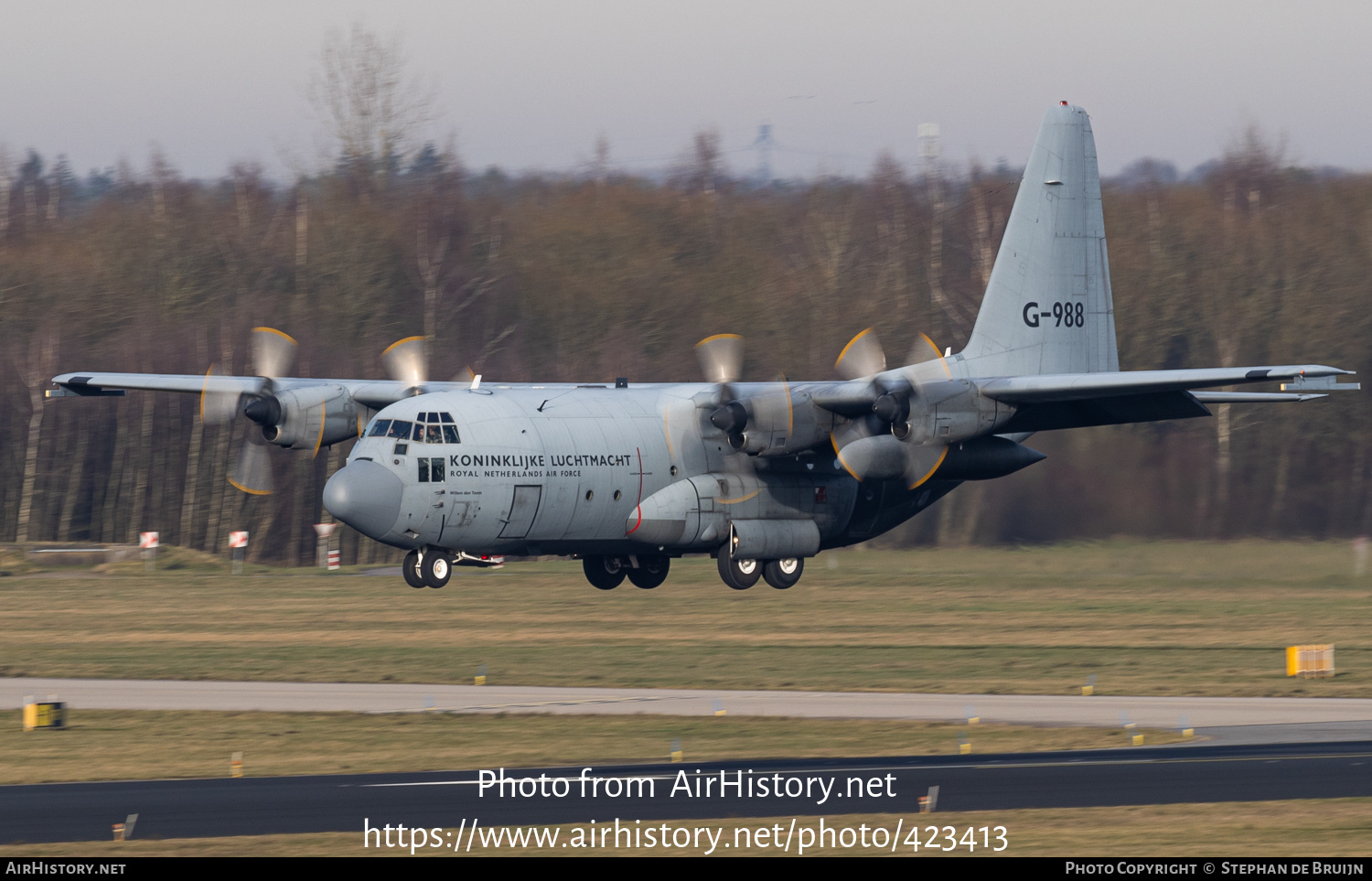 Aircraft Photo of G-988 | Lockheed C-130H Hercules | Netherlands - Air Force | AirHistory.net #423413