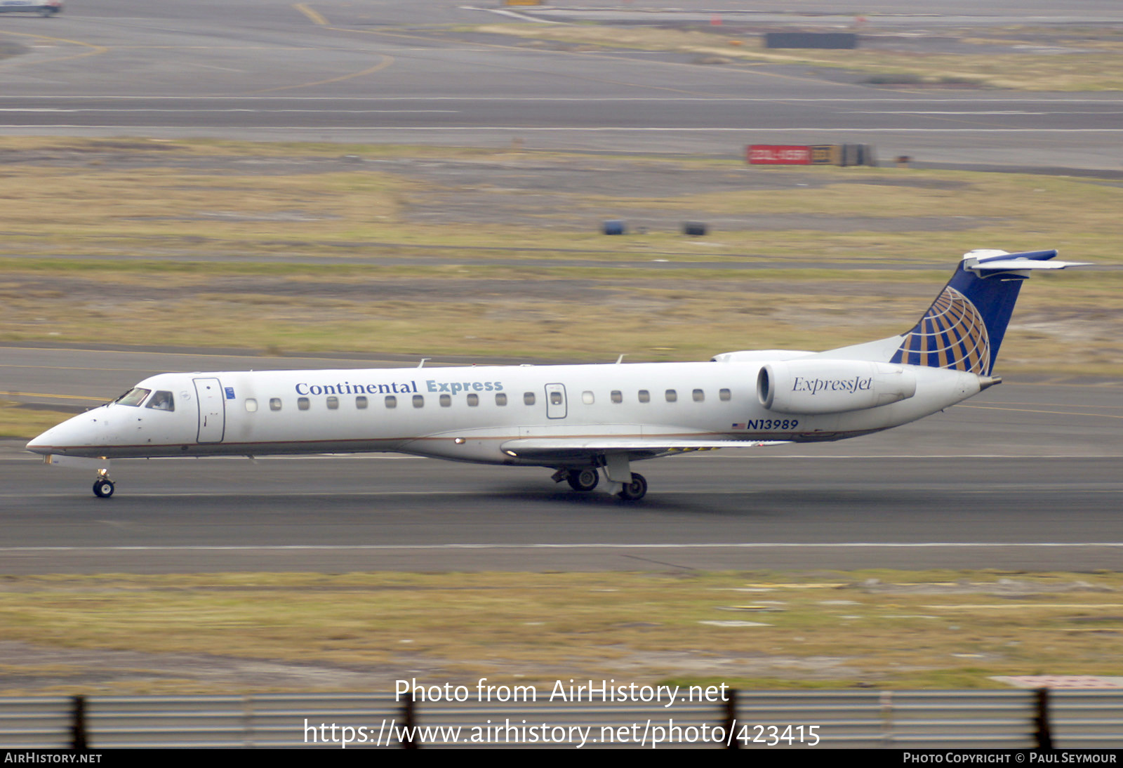 Aircraft Photo of N13989 | Embraer ERJ-145LR (EMB-145LR) | Continental Express | AirHistory.net #423415