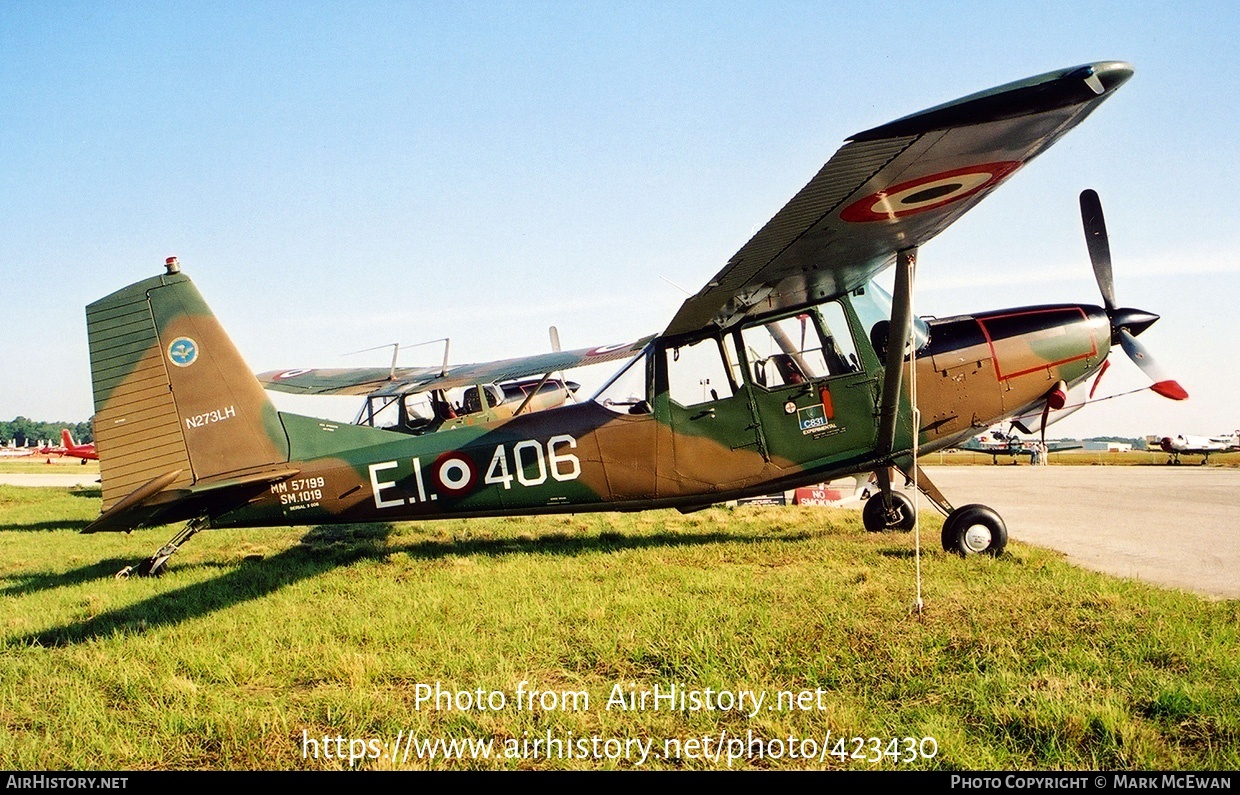 Aircraft Photo of N273LH / MM57199 | SIAI-Marchetti SM-1019E | Italy - Army | AirHistory.net #423430