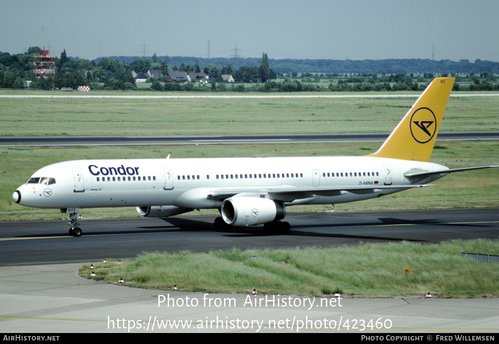 Aircraft Photo of D-ABNX | Boeing 757-27B | Condor Flugdienst | AirHistory.net #423460