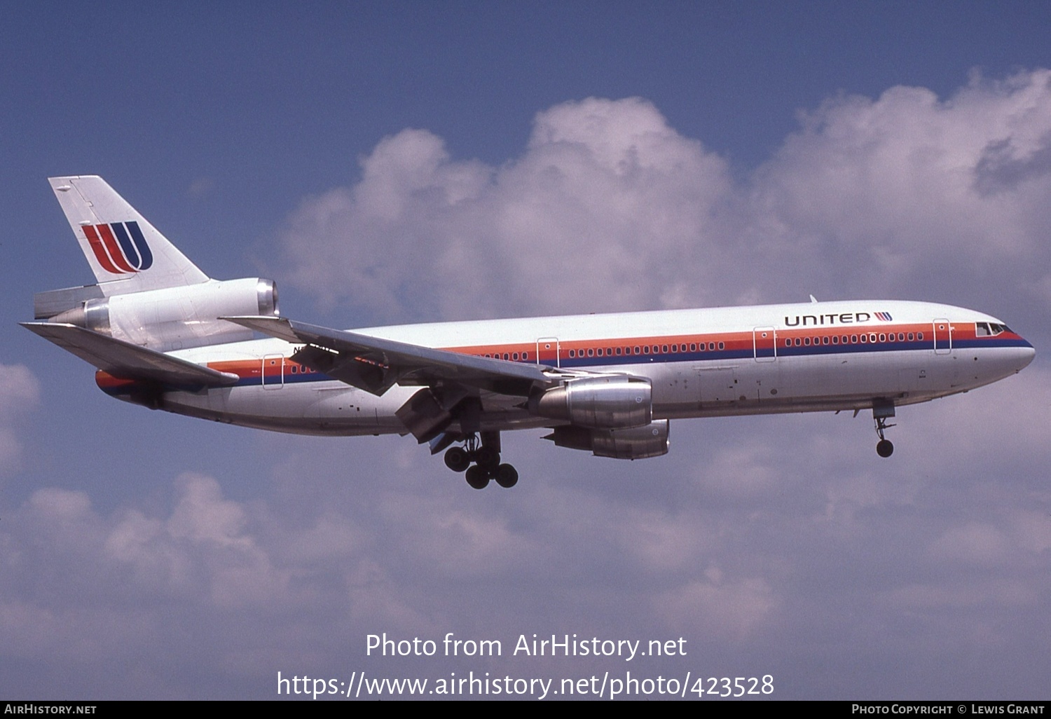 Aircraft Photo of N1844U | McDonnell Douglas DC-10-10 | United Airlines | AirHistory.net #423528