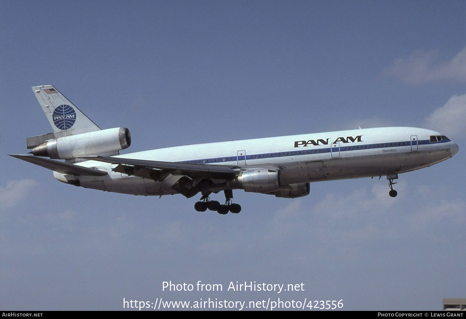 Aircraft Photo of N66NA | McDonnell Douglas DC-10-10 | Pan American World Airways - Pan Am | AirHistory.net #423556