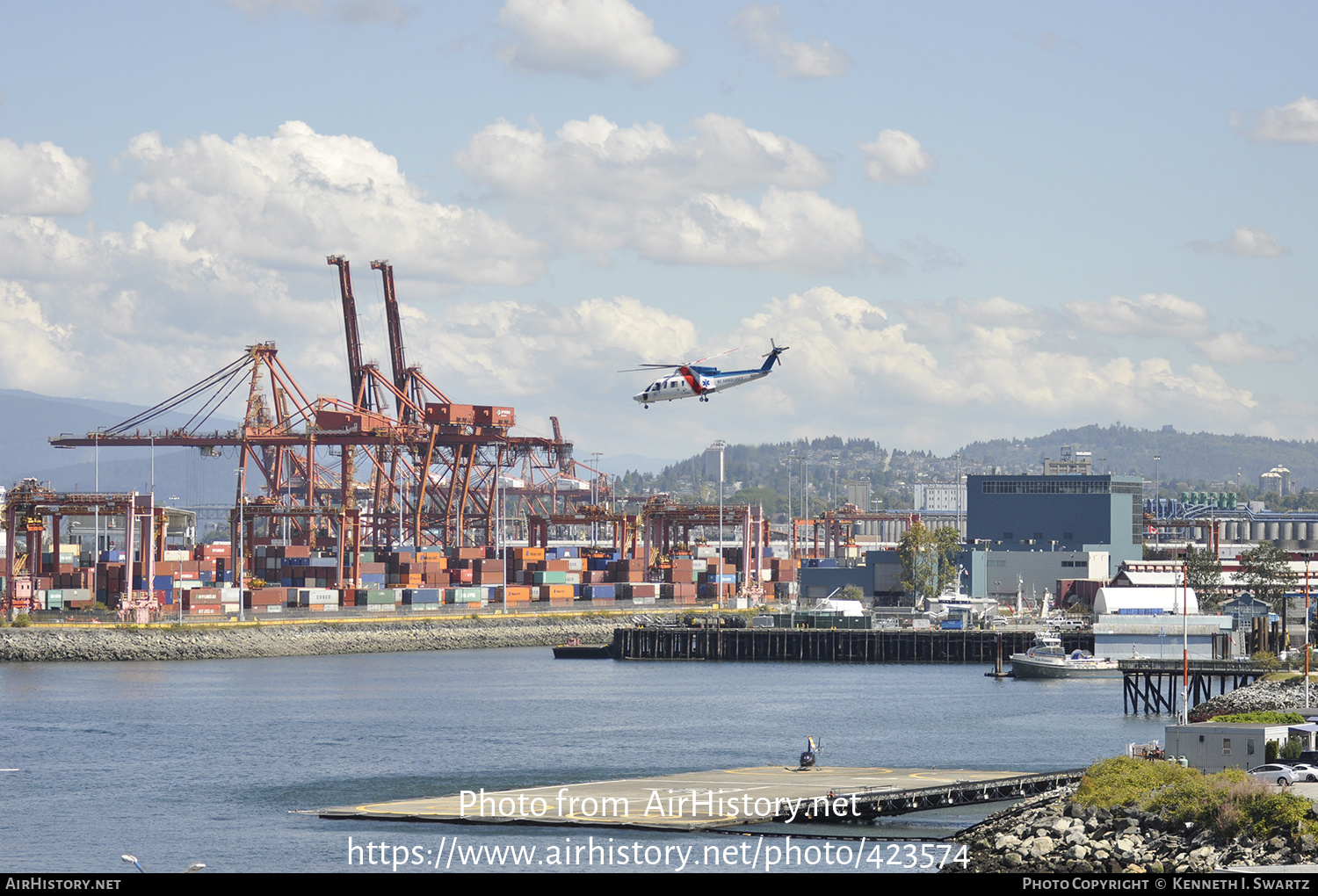 Airport photo of Vancouver - Harbour Public Heliport (CBC7) in British Columbia, Canada | AirHistory.net #423574