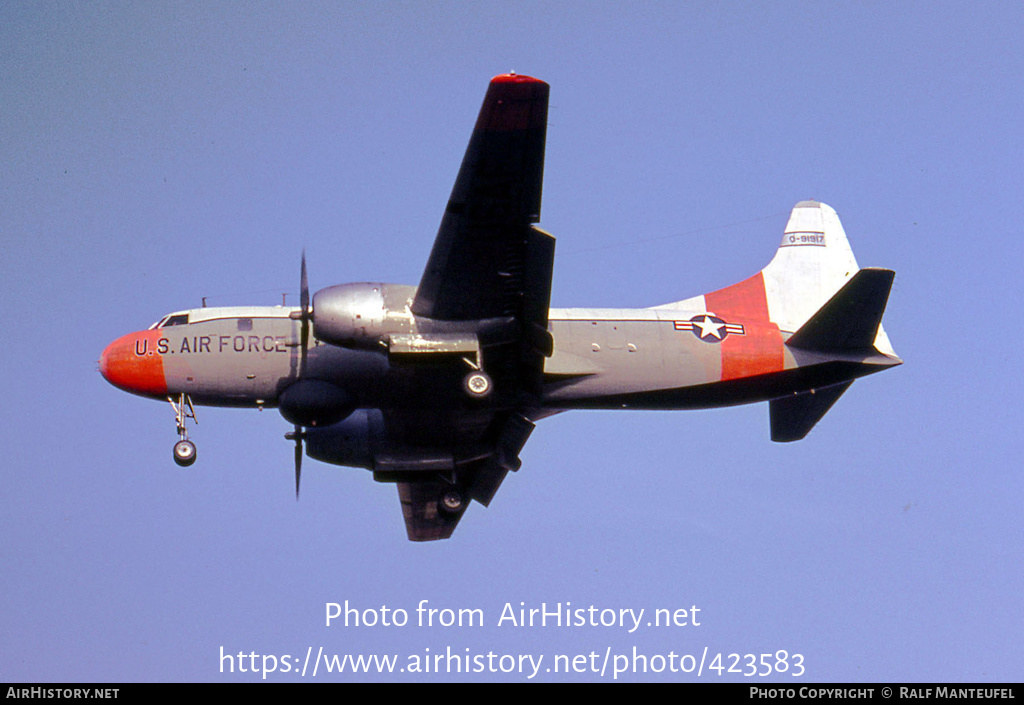 Aircraft Photo of 49-1917 / 0-91917 | Convair CT-29A | USA - Air Force | AirHistory.net #423583