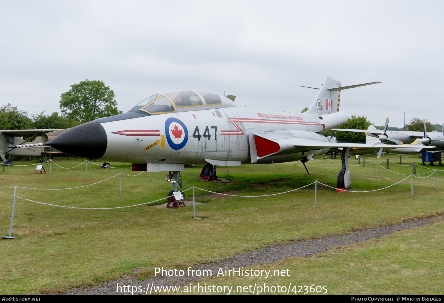 Aircraft Photo of 17447 | McDonnell F-101F Voodoo | Canada - Air Force | AirHistory.net #423605