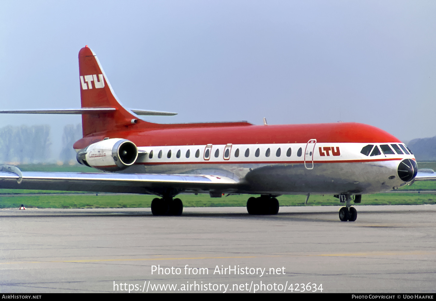 Aircraft Photo of D-ABAP | Sud SE-210 Caravelle 10B1R | LTU - Lufttransport-Unternehmen | AirHistory.net #423634