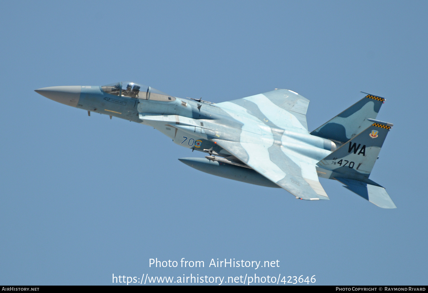 Aircraft Photo of 78-0470 | McDonnell Douglas F-15C Eagle | USA - Air Force | AirHistory.net #423646